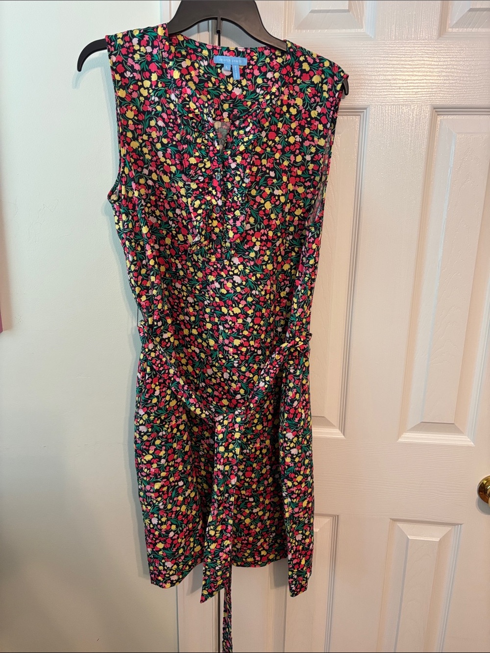 Draper James Linen flower dress